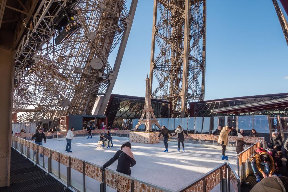 Pista de patinaje de la Torre Eiffel 
