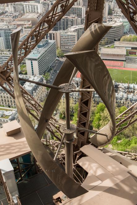 aerogenerador de la Torre Eiffel