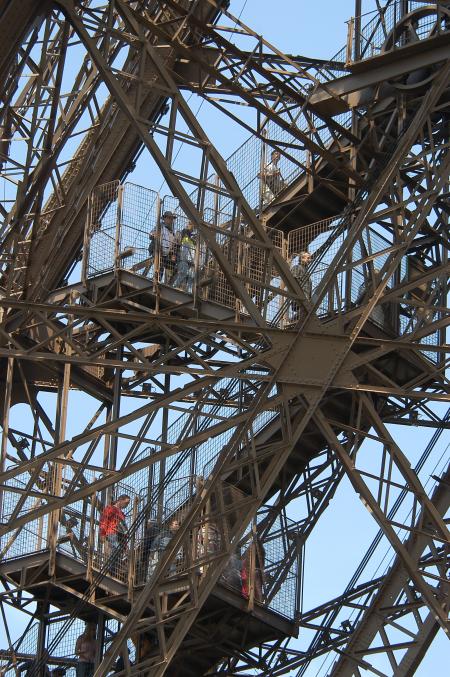 Eiffel Tower stairs